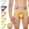 Män sexiga underkläder trosor g-sträng ultratunna bikini crotchless fetisch trosor väska sissy gay