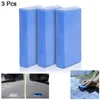 Solutions de lavage de voitures Nettoyage utilisé pour les parties du corps Miroirs en verre Barreaux Bar argile 3pcs Tool de lavage