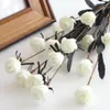 Dekoracyjne kwiaty wieńce 1PCS Europejskie 15 małych róży High-end Retro Artificial Rose Flower Bukiet na domowe przyjęcie biurowe Decora