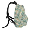 Mochila Primavera Aquarela Floral Simples Estudante Sacos Escolares Laptop Personalizado para Homens Mulheres Feminino Viagem Mochila