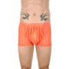 Unterhose Herren Mesh Gestreifte Boxershorts Höschen Unterwäsche Boxershorts Transparente Dessous Pouch Shorts