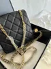 2024 Top Designer Sac de luxe Mode Sac à main Nouveau Sac à dos carré Caviar Cowhide Single Épaule Diamond Checker Sac Chaîne portable