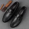 Kleid Schuhe Mode Italienische Loafer Männer Patent Leder Oxford für Formale Mariage Hochzeit Trendy 231124