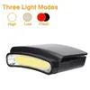 Koplampen 3W COB LED KEADLAMP Koplamp Hoed Clip Licht Super Bright Work Inspect Lamp voor vissen Running lopen Camping