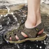 Hiking Footwear 2023 men walking shoes leather sandals comfortable cow beach water sandals trekking tennis camping man fishing tourism shoes