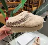 2023 New Women Braid slippers platform snow boots keep warm slippers Plush casual boots card dustbags Beautiful Christmas Warm slippers Size EUR35-41