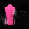 Cycling Shirts Tops Women Purple Cycling Vest Windproof Sleeveless Jersey Breathable MTB Bike Jersey Bicycle Gielt Windbreaker Reflective Vest 231124