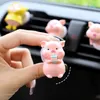 1Pc Cute Pig Car Profumo Clip Ornamento New Fashion Deodorante per ambienti Condizionata Presa Aromaterapia Clip Accessori per interni auto