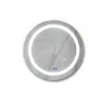 Mirrors 60cm Diameter Smart Touch Screen LED Bathroom Mirror Anti-fog El Home Three-color Adjustable