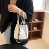 Totes Marke Folding Bucket Bag für Frauen Hochwertige Umhängetasche Mode Geldbörse und Handtasche Designer Geometric Crossbody Bag Satchel