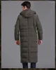 Hommes vers le bas longue veste Parkas hiver épais chaud manteaux à capuche coupe-vent russie vêtements grande taille S-3XL 4XL