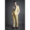 Men's Suits Elegant White Men 2 Piece Latest Design Formal Blazer With Pants Prom Party Wedding Groom Tuxedo Male Suit Slim Fit 2023