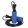 Jump Ropes Speed ​​Hopping Rope Professional Justerbar PVC Foam Handle Steel Wire Jump Rope Workout Fitness Justerbar längd Övning P230425