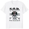 Мужские футболки Sod Stormtroopers Of Death с принтом, мужская рубашка с коротким рукавом, модная повседневная футболка, уличная женская футболка в стиле хип-хоп