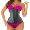 SHAPERY WOMNICZNE 25 Kości stalowe lateks Trener talii plus rozmiar gorset Shapewear Slimming Belly Kobiety Body Shape Modelowanie paska Reductive 230425