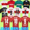 XXXL 4XL 23/24 VfB Stuttgarts Футбольные майки KASTANARAS 2023 2024 Дома в гостях KALAJDZIC DIDAVI Maillots De Foot SILAS GONZALEA MANGALA Комплекты футбольных футболок белый синий