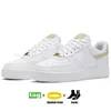 AF1 Sneakers Mesn Dam Designer Shoes Platform Casual Shoe Forces 1 Shadow Shoe Trippel Svart Vit Universitet Röd Last Orange Viotech Sportträningsskor