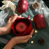 Dekoracje świąteczne Święta worka Święta worka na prezent Torba cukierka na stole do stolika Rok 2023 Red Noel Presents