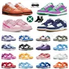 2023 Fashion Pandas Low Running Shoes for Men Women OG Retros Black White Los Angeles Triple Pink Safari Jarritos Orange Lobster Chunky Lows Sneakers Outdoor