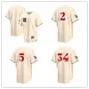 2023 City Baseball Jerseys Corey Seager 5 Nolan Ryan 34 Marcus Semien 2 Jersey Button Up Cream Men Stitched Jersey Size S-XXXL