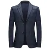 Herrdräkter Spring Autumn Smart Casual Blazers för män rockar