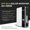 GROWATT 5KW HYBRID SOLAR INVERTER 48V 230V MPPT 100A PURE SINE WAVE INVERSOR KAN ARBETA UTAN BATTERI STÖD WIFI NYTT