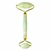 Natural Xiuyan Stone Jade Roller Face Skin Care Massager Facial Tools Gift Set Relieve Stress Remove Wrinkles Eye Puffiness Relax