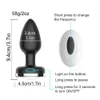 vibratori butt plug vibratore anale telecomando senza fili 10 frequenze massaggiatore prostatico stimolatore gspot giocattoli sessuali per donne uomini 18 231124