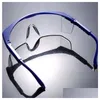 Ögonskydd Partihandel Säkerhetsglasögon Goggles Lab Protective Eyewear Clear Lens Workplace Anti Damm Drop Delivery Office School Busi Dhwyy