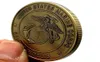 20 pz Non Magnetico Bronzo Placcato Monete Mestiere USA Marine Corps Navy Emblem SEMPER FIDELIS Sfida Militare Regali Da Collezione6767559