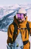 Gafas para deportes de nieve de ajuste alternativo X2S - Montura opaca | Lente Lumalens Pink Ion + Lente de repuesto