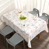 Table Cloth European Rectangular Linen Anti-Stain Tablecloth Restaurant Kitchen Coffee Decoration Wedding Centerpieces For Tables