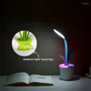 Lâmpadas de mesa LED Desk para o olho Lâmpada Decoração de quarto USB LIVRO DE LEITURA RELEJA USB LIVRO PARA ESTUDAR LUZES NOTIVAS DE CABEÇA