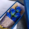 Dekorative Blumen-Seifen-Blumen-Rosen-Blumenstrauß-Geschenk-Kasten-Abschluss-Geschenke Valentinstag-kreativer kleiner Großhandel