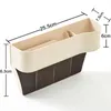 Bil Storage Box Organizer Universal Car Seat Organizer Card Phone Holder Pocket Seat Gap Slit Pocket Catcher Organizer