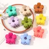 Fashion Hair Clips for Women Claw Clip Elegant Colorful Flowers Modeling Crab Clamps Girls Hair Accessories