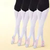 Chaussettes de sport 90D collants de ballet filles Leggings bas danse femme épaissir blanc collants velours 230425