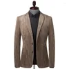 Ternos masculinos chegada outono casual terno rugas resistente e não engomar veludo masculino blazer jaqueta tamanho m l xl 2xl 3xl 4xl