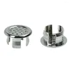 Set di accessori per il bagno Foro per lavandino Copri troppopieno rotondo Vasi in ceramica Copri lavabo Accessori da cucina Accessori per il bagno