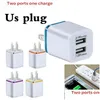 Cell Phone Chargers Fast Adaptive Wall Charger 5V 2A Usb Power Adapter For 7 8 Plus Lg Smart Mobile Plug Drop Delivery Phones Accesso Dh6I1