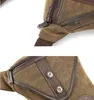 Marsupi Uomo Drop Leg Bag Equitazione Nylon / Tela Militare Moto Design Spalla Crossbody Maschile Hip Bum Cintura Coscia Marsupio