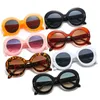 Zonnebril ZLY 2023 Mode Ronde Vrouwen Mannen PC Gradiënten Lens Plastic Frame Vintage Casual Party Stijl Zonnebril UV400