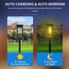 Luz solar ao ar livre luz do jardim doméstico à prova dwaterproof água jardim fio de tungstênio gramado inserir luz atmosfera ao ar livre luz de rua decorativa