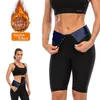 Kobiety TABY TALITY TALITY SAUna Sauna Spodnie Body Shaper Spodnie Schowerowie Kobiety Trainer Trener Tummy Thermo Legginsy Fitness trening 230425