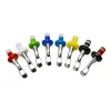 Återanvändbara vinstoppare Silikon Vakuumflaskstoppare Expanding Manual Beverage Bottle Stopper Wine Bottle Airtight Seal Cork 6Colors 0425