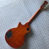 Standart Elektrik Gitar Tiger Alev Maple Üst Mahogany Vücut Gülağacı Klavye Özel Mağazası Krom Donanım Ücretsiz Nakliye
