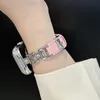 Fashion Lechee Bracelet de montre de créateur en cuir PU Sangles intelligentes pour Apple Watch Band Ultra 38 mm 44 mm 45 mm iwatch Band Series 8 9 4 5 6 7 Bracelet Bracelet de montre