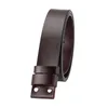 Belts No Buckle Belt Western Heavy Duty Dress Strap With Holes Without For Men Replacement Pants