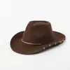 Berets Cowboy Mann Hut Western Cowgirl Land Top Hüte Luxus Frau Elegante frauen Panama Fedora Kapelle 2023 Party