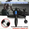 Jump Ropes Digital LCD Jump Jump Scipping Rope Calorie Count Counter Timer Gym Fitness U P230425